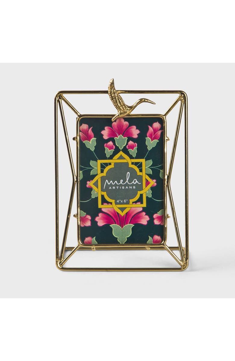 Mela Artisans Serenity Crane Frame - 4x6, Main, color, Gold