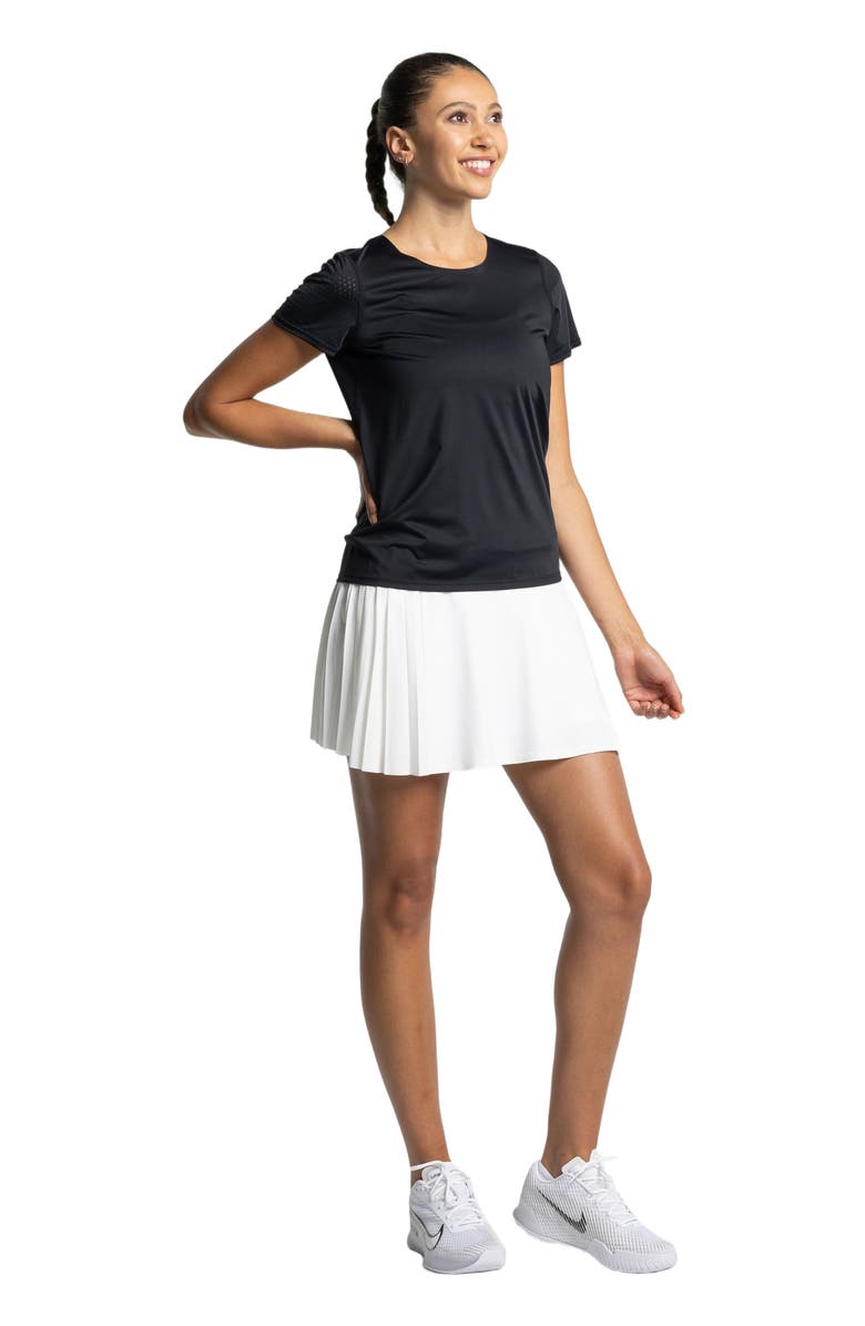 AVI Rally Pickleball Short Sleeve, Alternate, color, Black Beauty