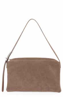 Drape Hodo Faux Suede Hobo