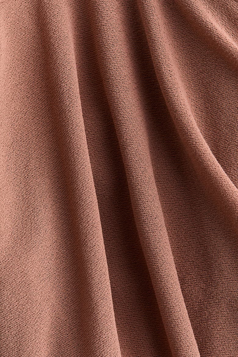 Flounced Tie-detail Top, Alternate, color, Dusty rose