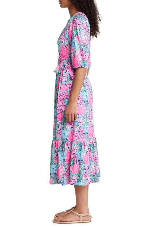 Lilly Pulitzer Brantley Knit Midi Wrap Dress
