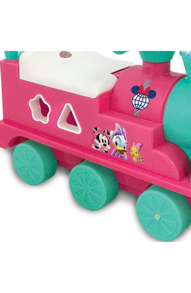 Kiddieland Disney Minnie Mouse Play N
 Sort Activity Train Rideon, Alternate, color, Multicolored