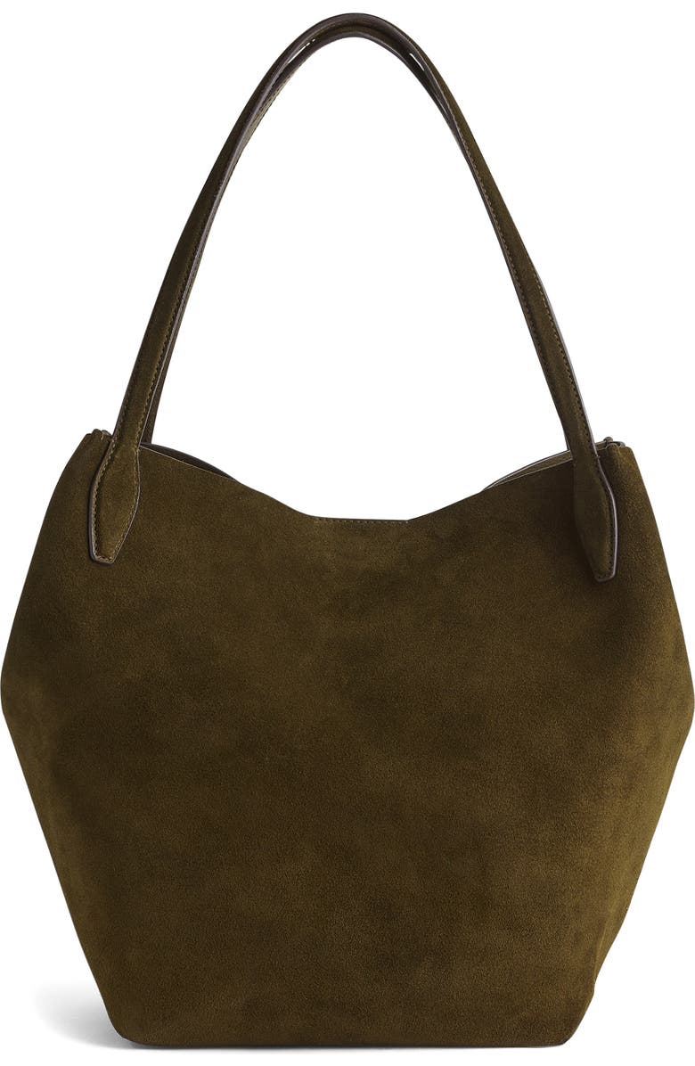 Madewell The Shopper Tote in Soft Grain Suede, Main, color,