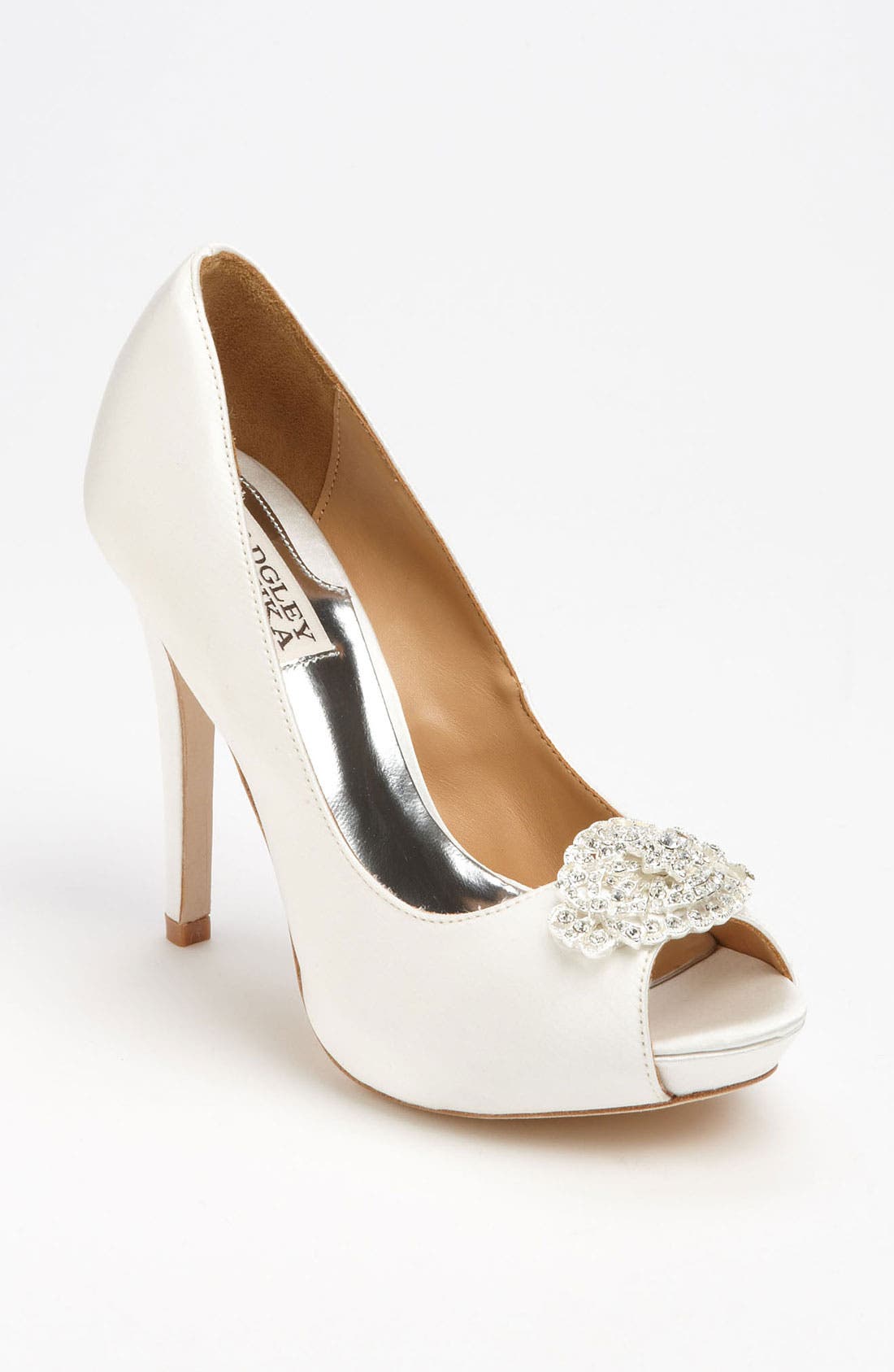 Badgley Mischka 'Goodie' Pump, Main, color, WHITE