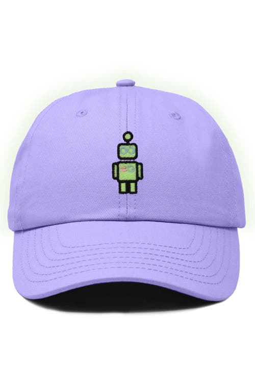 Dalix Robot Hat In Lavender