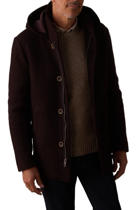 Balboa City Hooded Peacoat