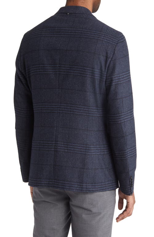 Hugo Boss Boss Hanry Plaid Sport Coat In Blue