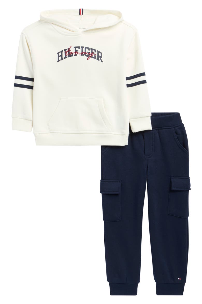 Kids' Graphic Hoodie & Cargo Joggers Set, Main, color, PREPACK ASSORTED