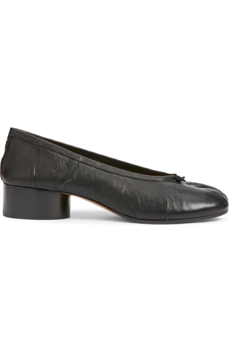 Maison Margiela Tabi Ballerina Pump, Alternate, color, Black
