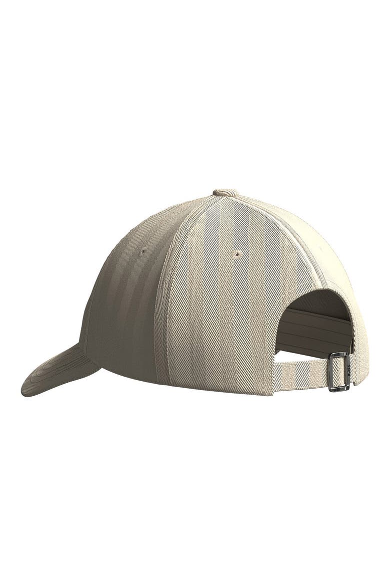Zed Jersey Herringbone Adjustable Baseball Cap, Alternate, color, DARK BEIGE