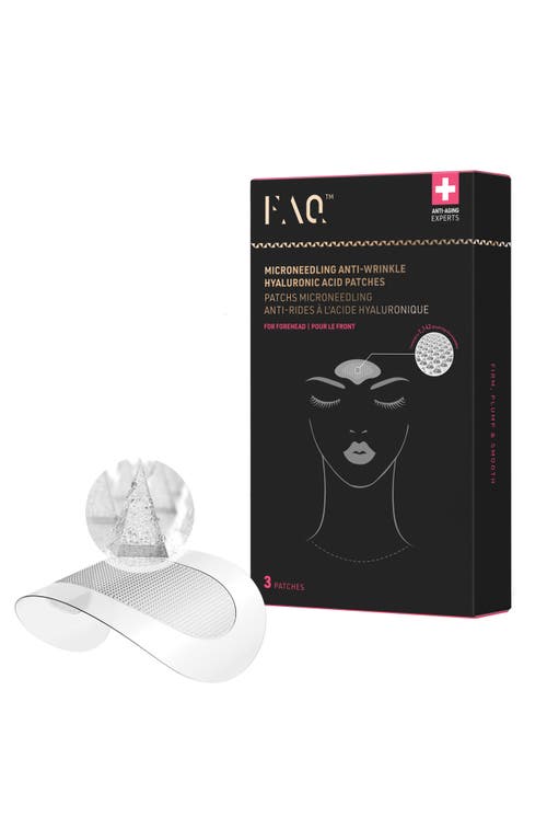 FOREO FAQ Microneedling Anti-Wrinkle Hyaluronic Acid Patches for Forehead  product