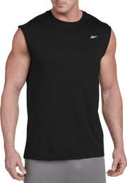 Reebok Big & Tall Performance Jersey Tech Muscle Tee