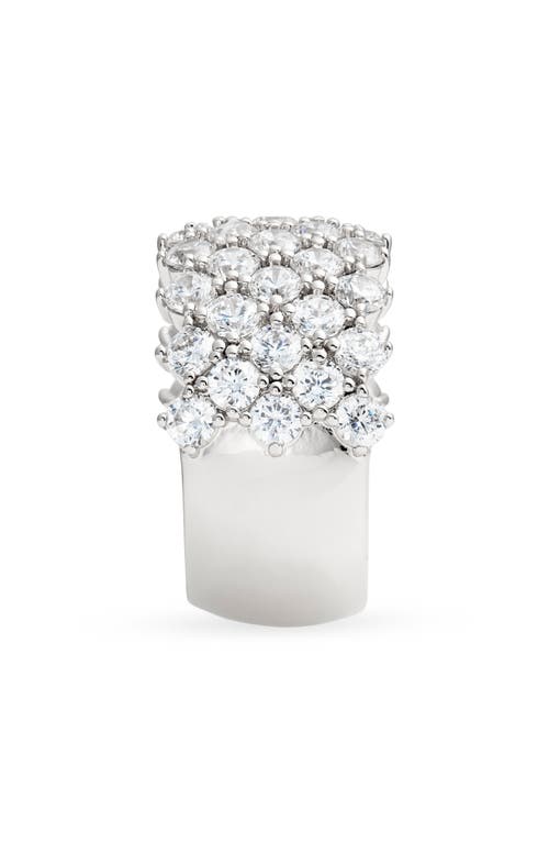 Nordstrom Cubic Zirconia Grid Ring In Metallic