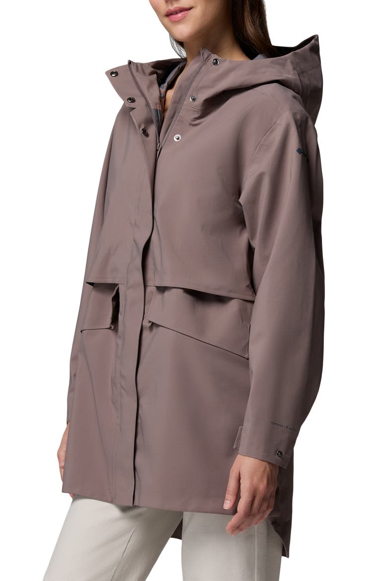 AmazeRain™ 3L Shell Jacket, Alternate, color, IRON