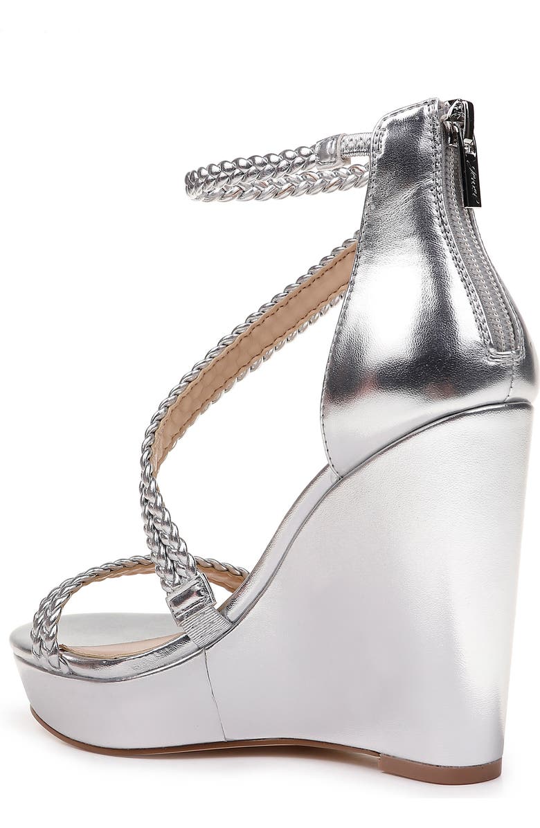 Jewel Badgley Mischka Suzy Wedge Platform Sandal, Alternate, color,