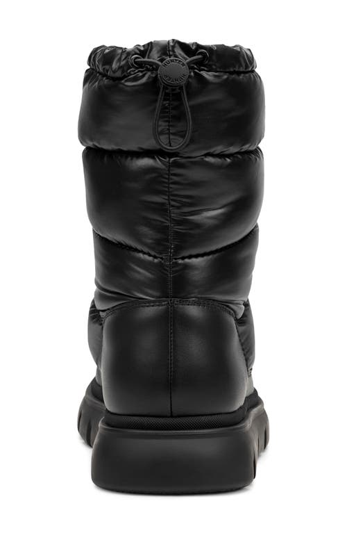 Hunter Maribels Waterproof Snow Boot In Black