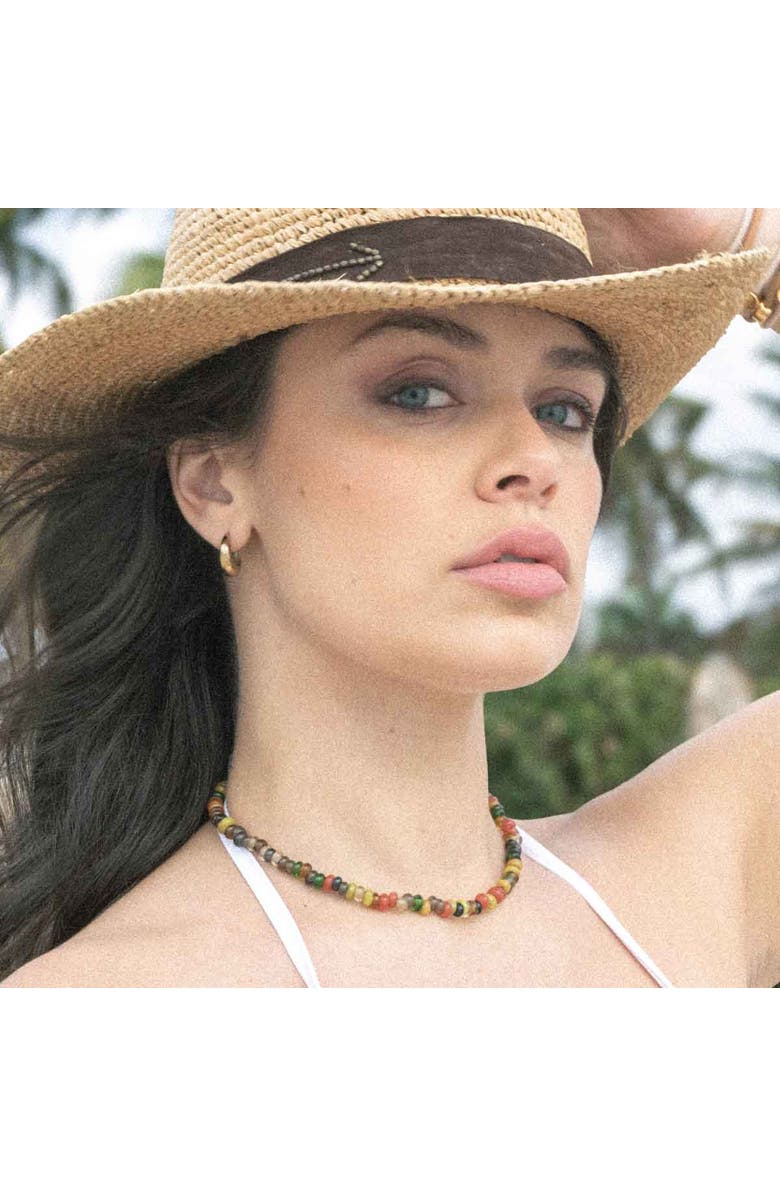 By Lilla Beach Pebbles Necklace, Alternate, color, Multi