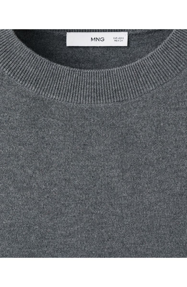 MANGO Oversize Short Sleeve Sweater, Main, color, 