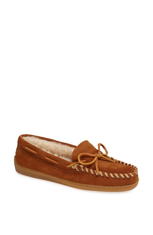 Minnetonka Suede Slipper in Brown at Nordstrom, Size 11