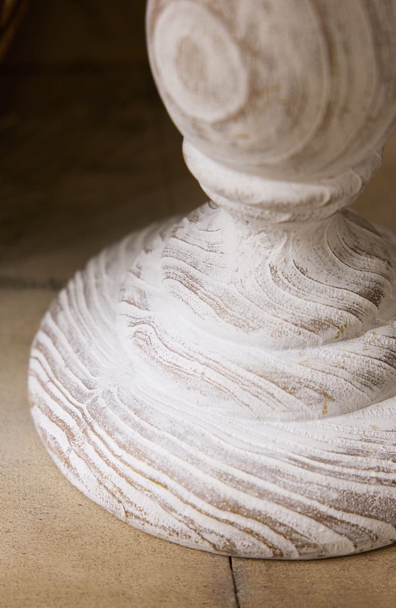 NEXT White Extra Large Pillar Candle Holder, Alternate, color, White