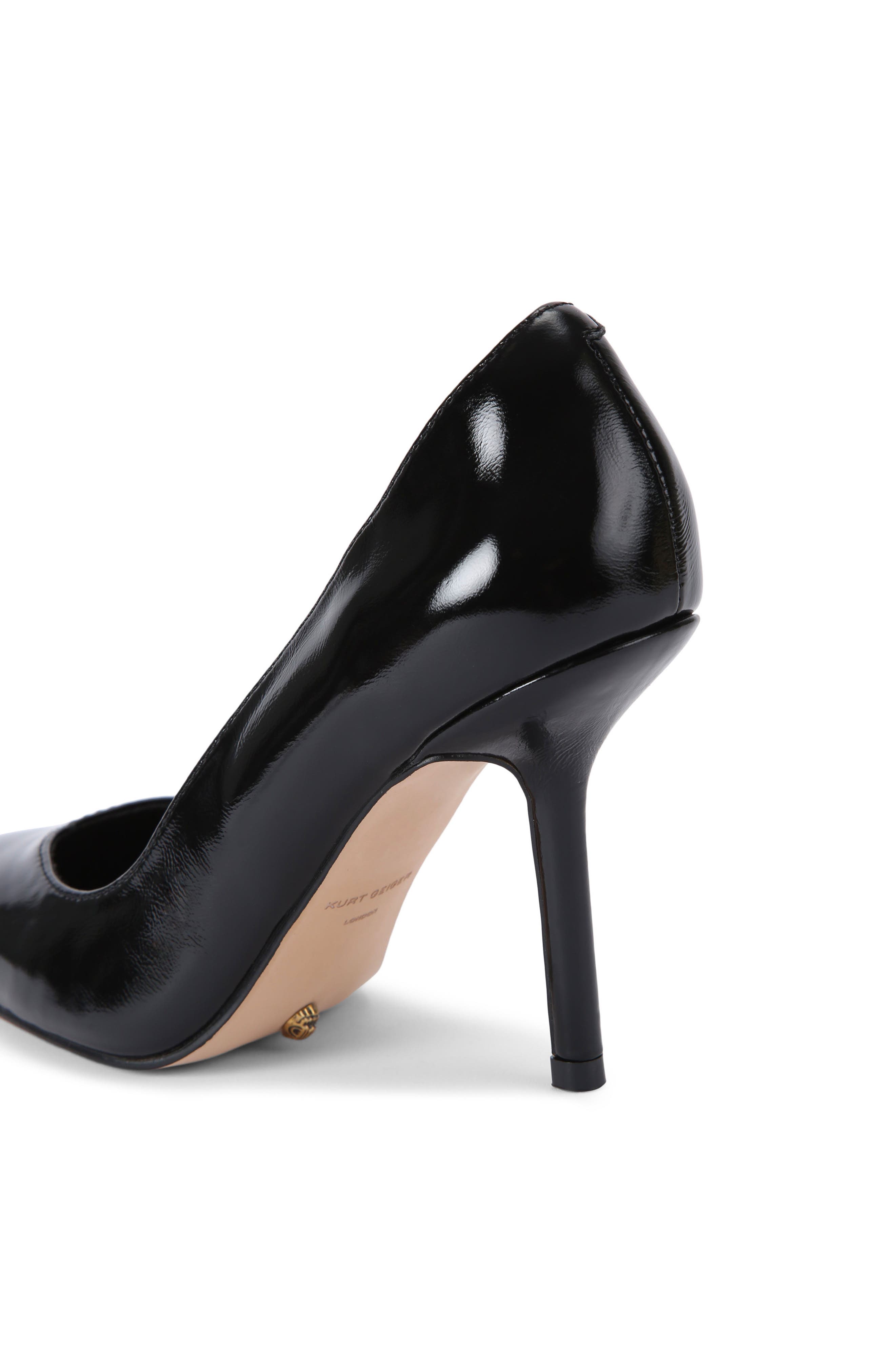 Kurt Geiger London Regent Court Pointed Toe Pump, Alternate, color, Black