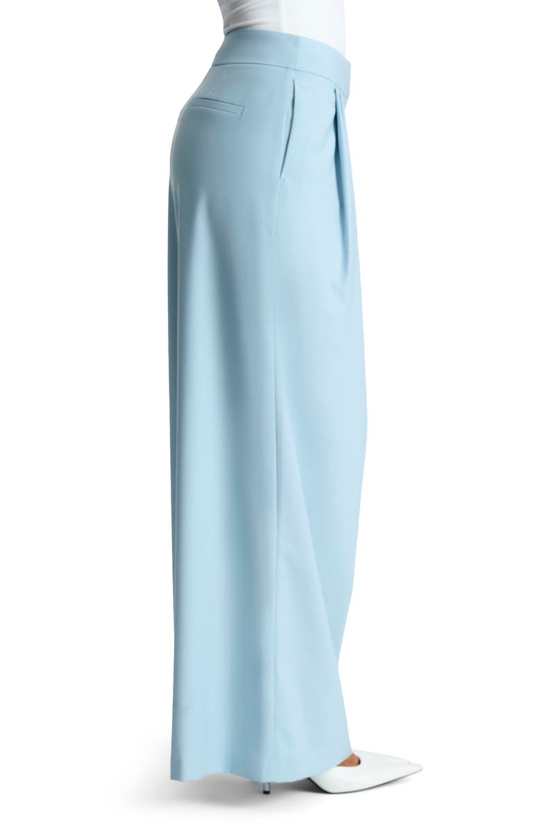 Naked Wardrobe Suiting Oversize Wide Leg Pants, Alternate, color, Baby Blue