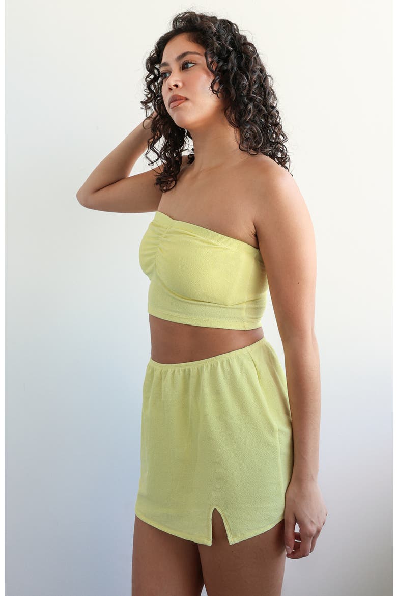 Mojito Mini Skirt, Alternate, color, Baby Yellow