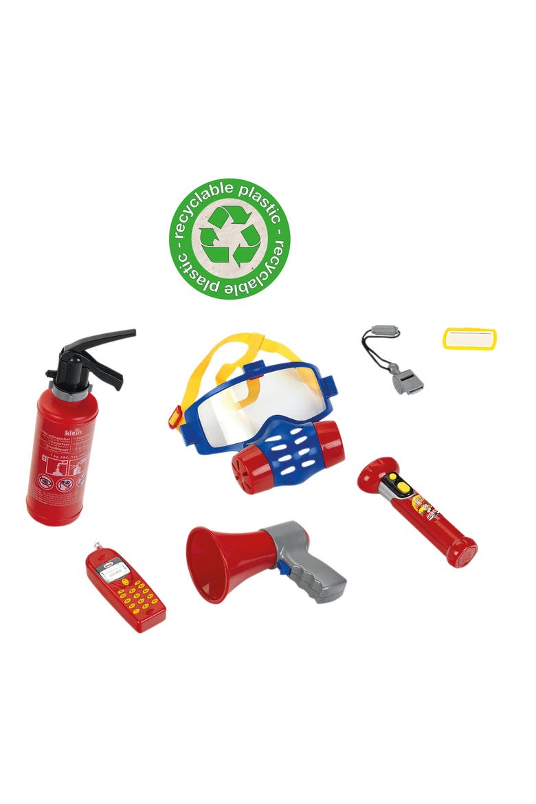 Firefighter Henry Kids Pretend Play Fireman Play Set, Alternate, color, Multicolored
