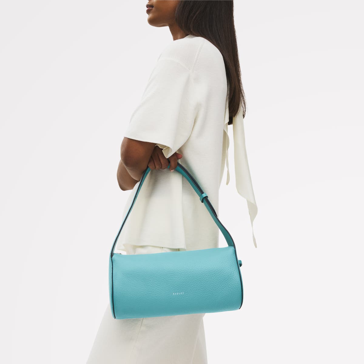 Radley Abbey Mews Small Ziptop Shoulder Bag, Alternate, color, Maldives