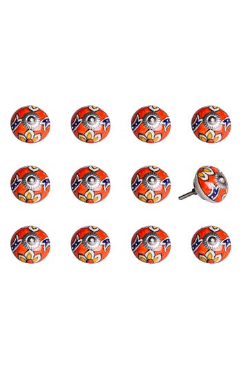 Kinetic 12-pack Knobs In Orange Ribbon