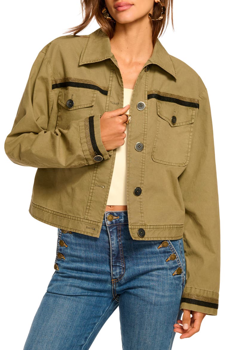 Nikola Utility Jacket, Main, color, SAFARI GREEN
