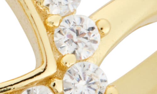 Argento Vivo Halo Cubic Zirconia Heart Slant Ring