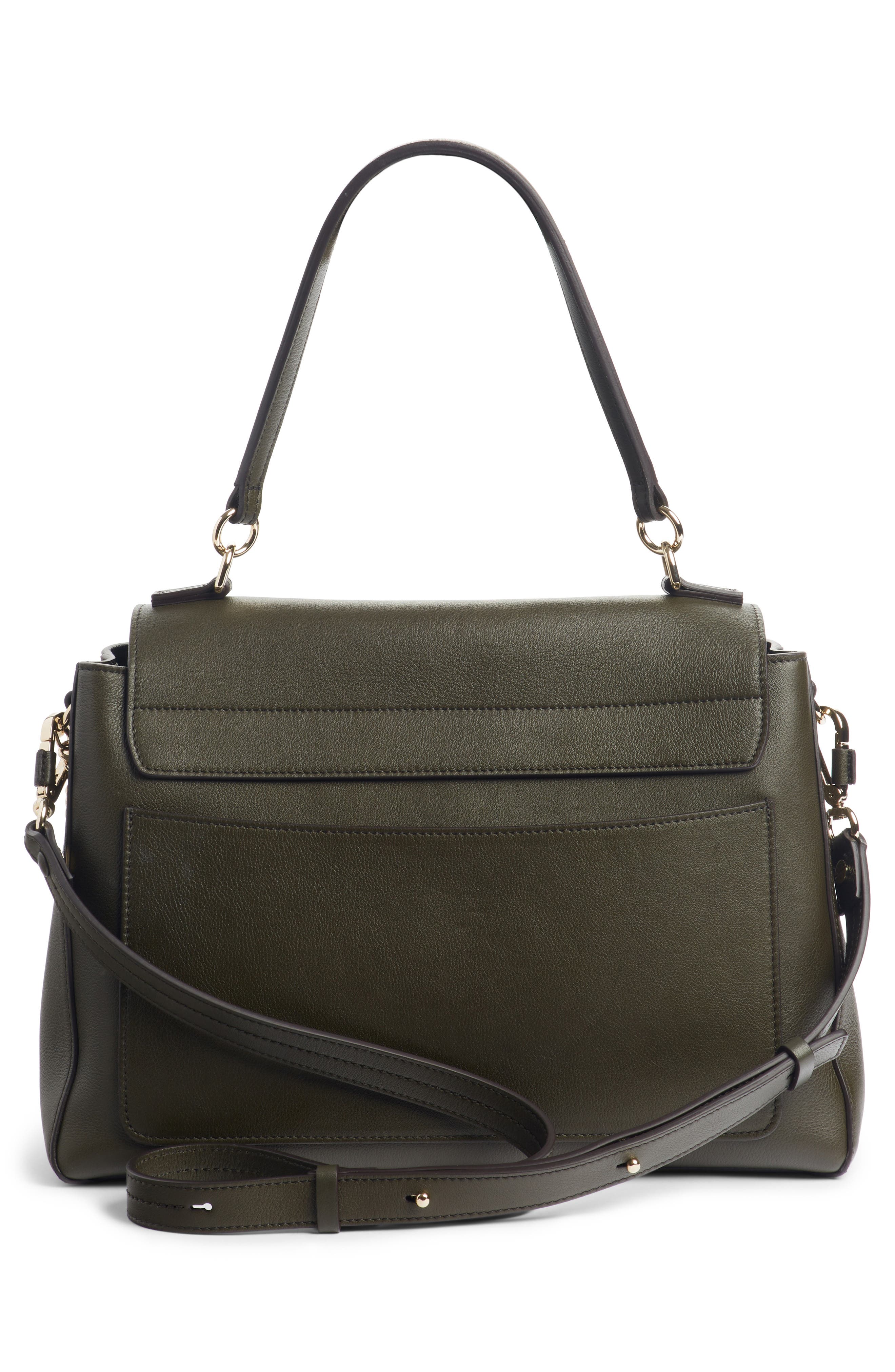 Chloé Medium Faye Leather Shoulder Bag, Alternate, color, 