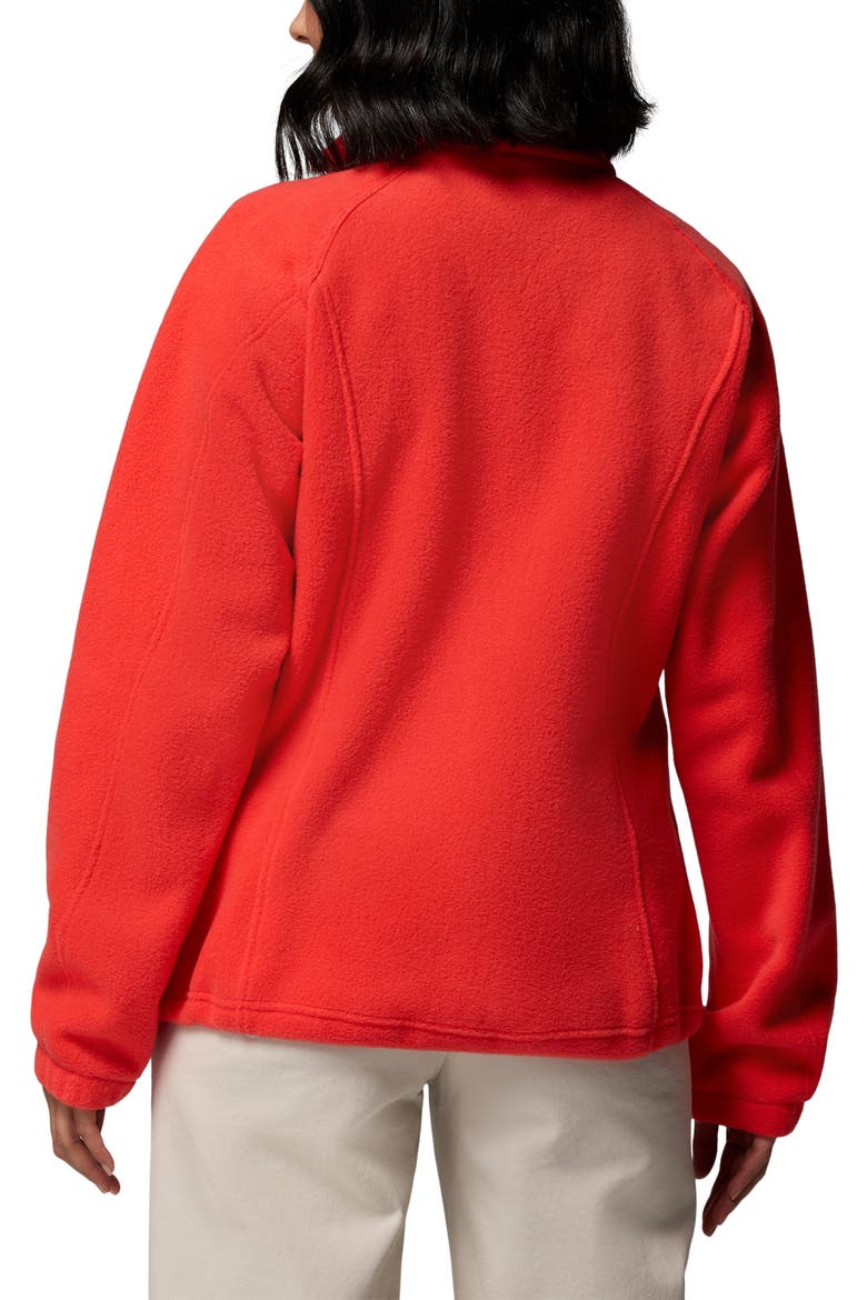 Benton Springs Fleece Jacket, Alternate, color, POPPY RED