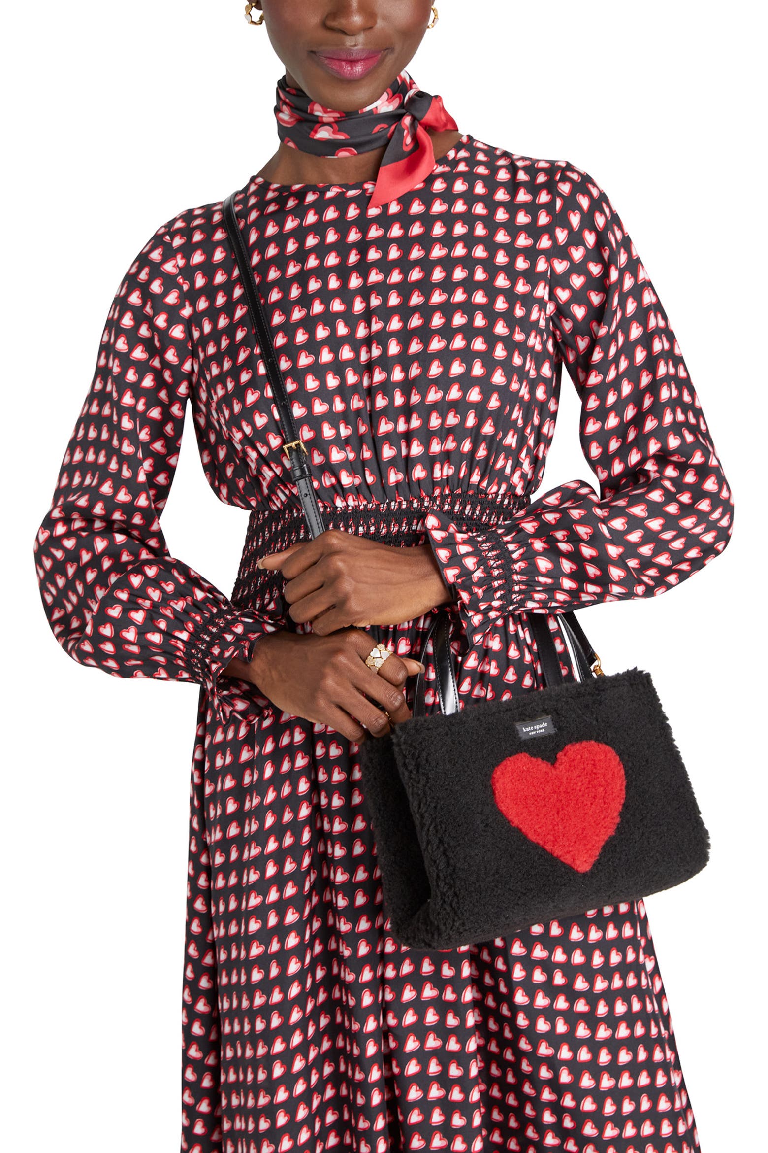 Mini Teen Icon Kate Spade New York mini sam icon faux shearling tote (Women) | Nordstrom
