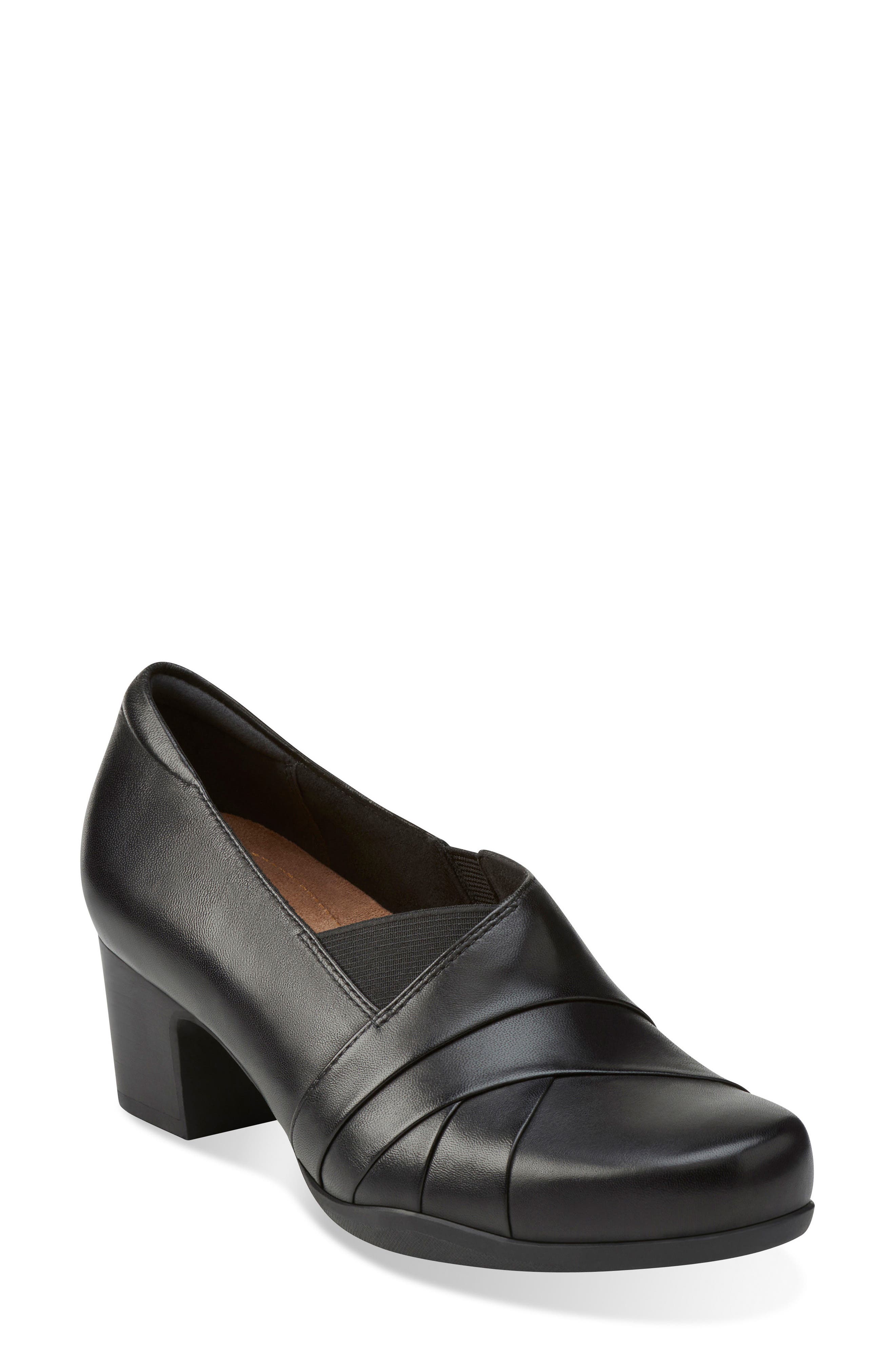 Clarks<sup>®</sup> 'Rosalyn Adele' Block Heel Pump, Main, color, 