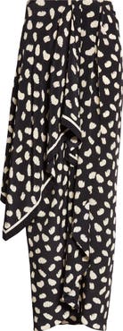 Johanna Ortiz Captivation Print Silk Skirt
