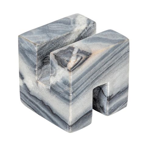 Contemporary Marble Cookbook Stand