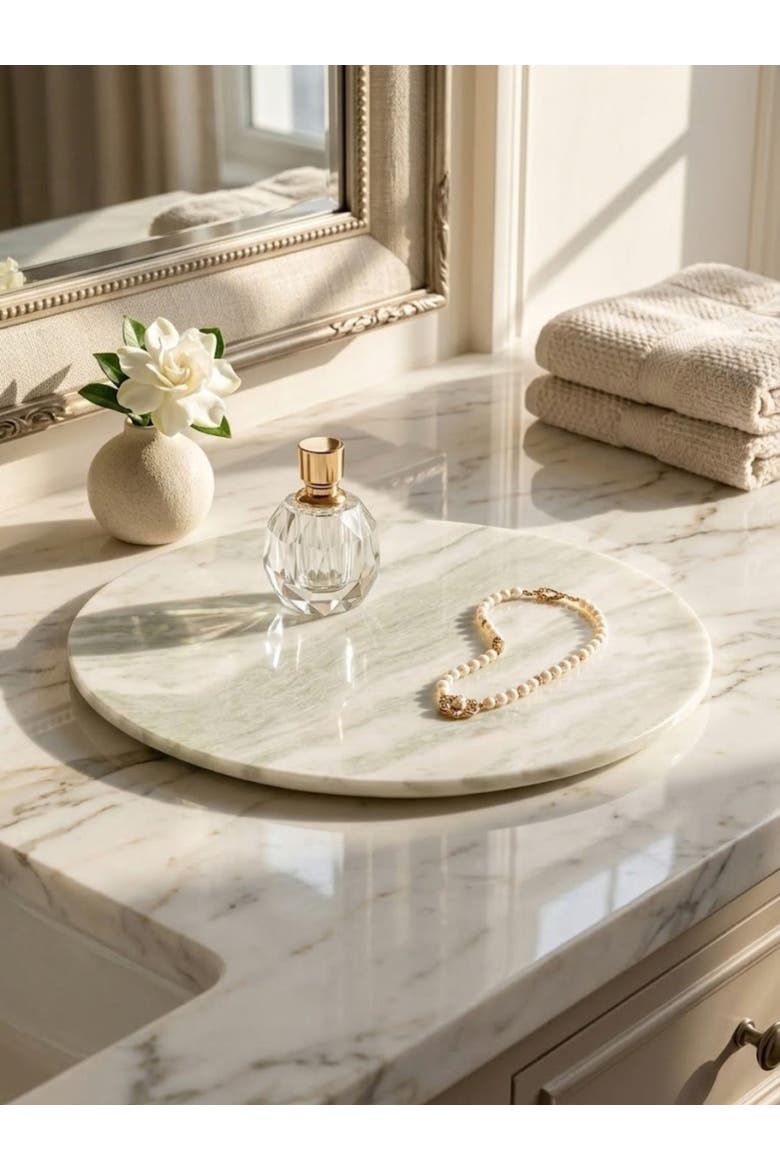 Moonlight Onyx Tray, Alternate, color, Ivory