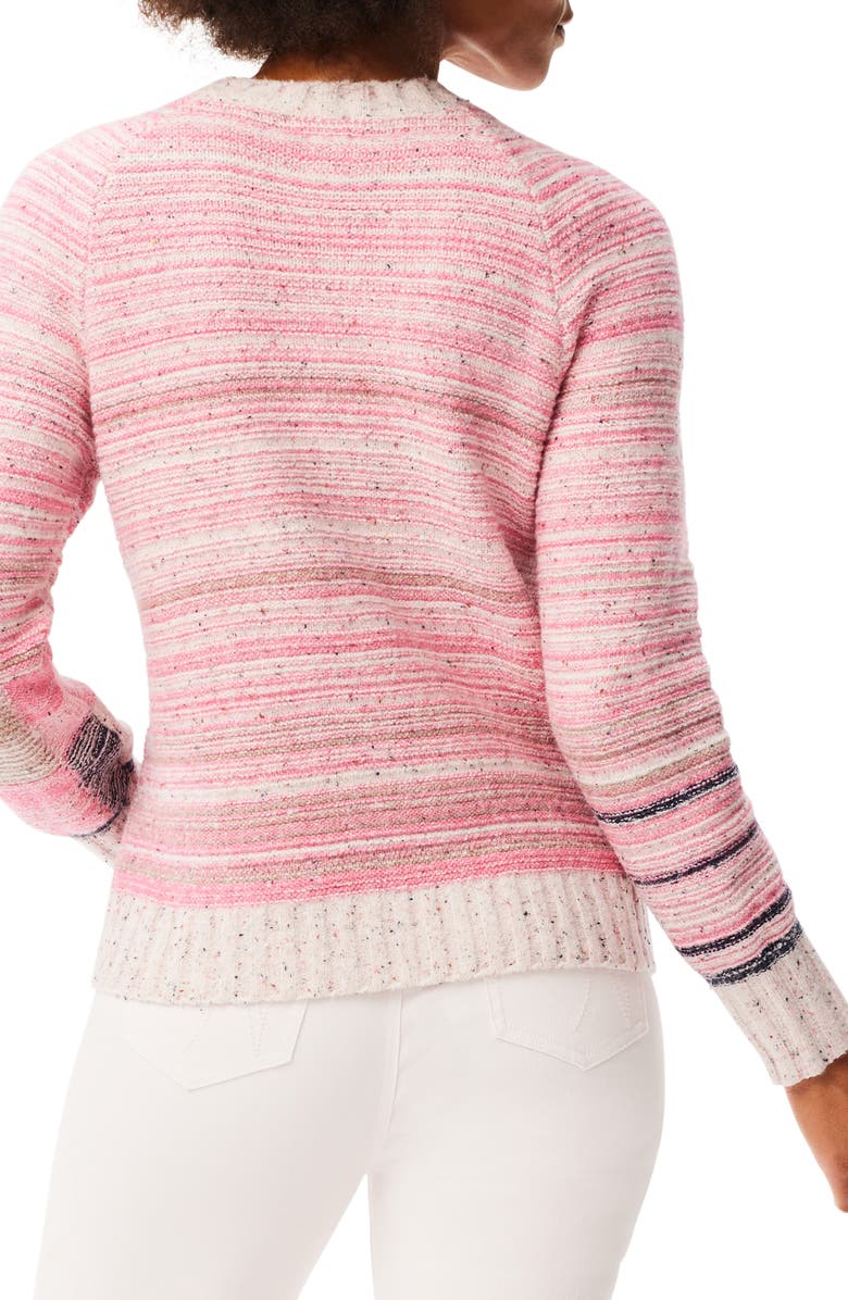 NIC+ZOE Heat Mix Sweater, Alternate, color, Pink Multi