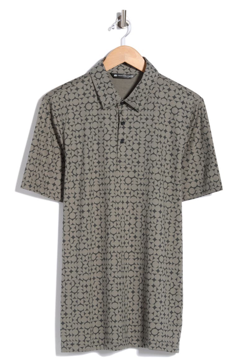 Featherweight Caves Polo, Main, color, DARK OLIVE