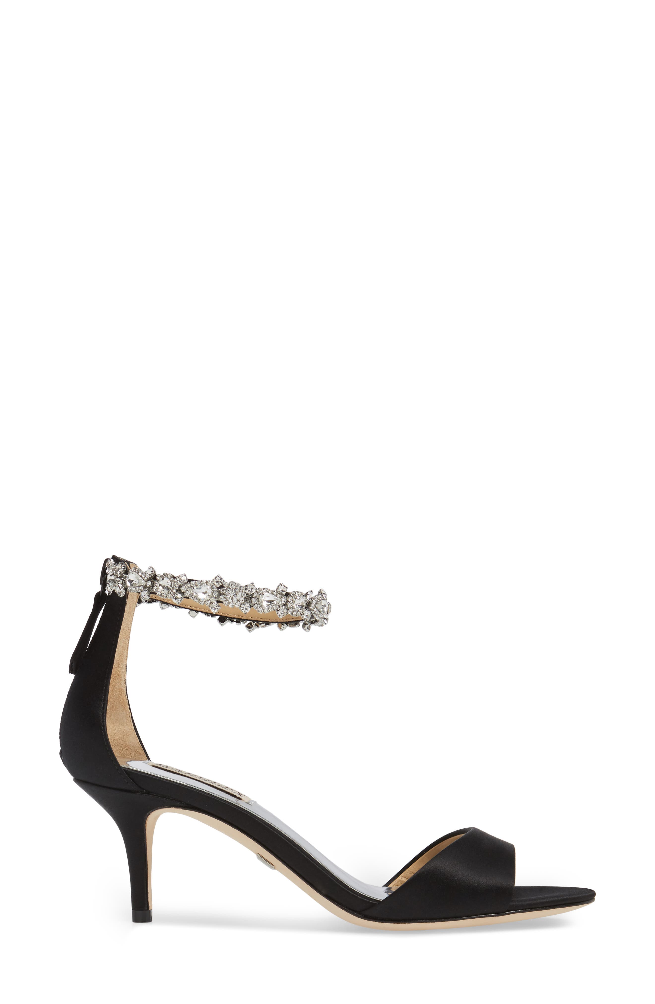 Badgley Mischka Collection Badgley Mischka Geranium Embellished Sandal, Alternate, color, 
