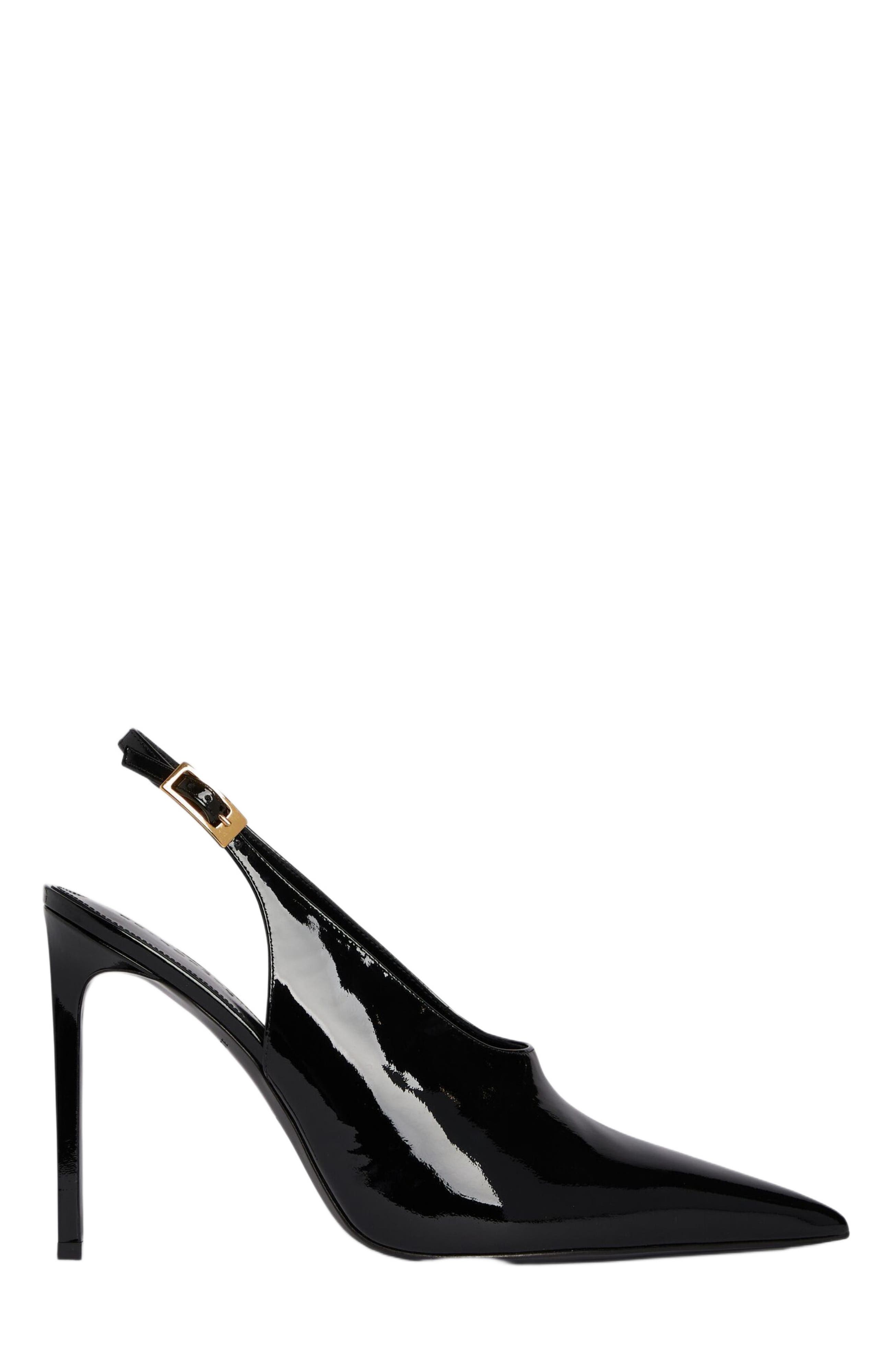 Retrofête Celia Leather Slingback, Main, color, 