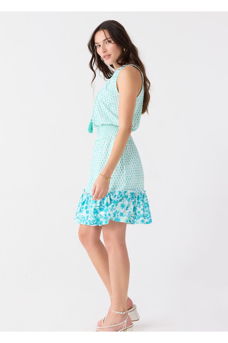 Smocked Waist Dress, Alternate, color, Rosemary Beach