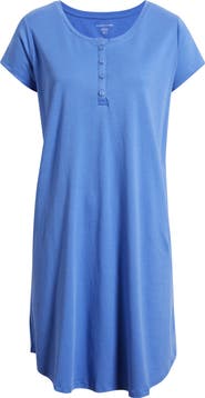 Eileen Fisher Henley Organic Cotton Dress
