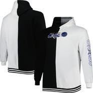 Mitchell & Ness Men's Mitchell & Ness Black/White Orlando Magic Big & Tall Hardwood Classics Split Pullover Hoodie