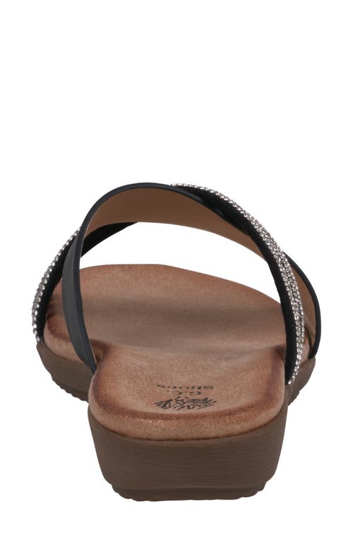 Gc Shoes Iris Comfort Wedge Sandal In Black