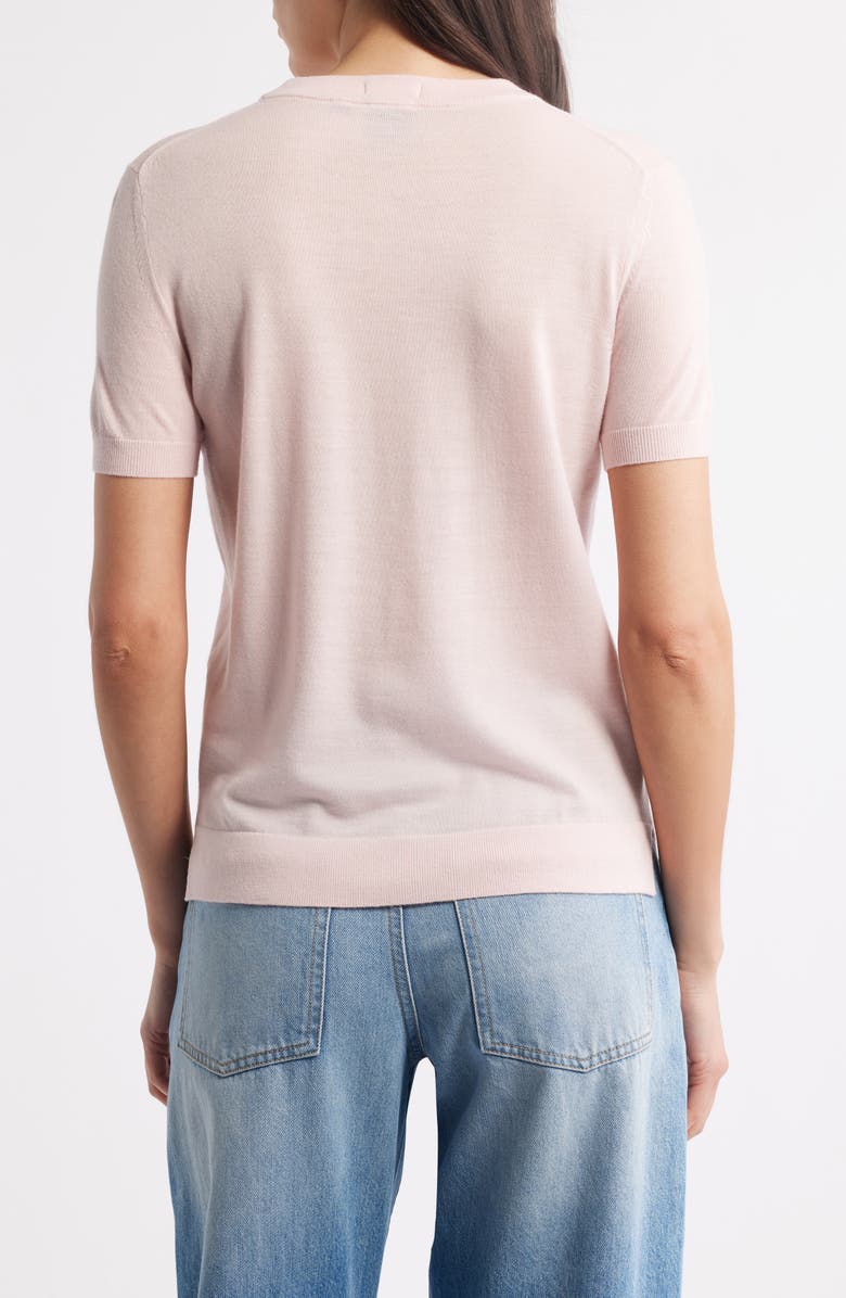 BOSS Falyssiasi Virgin Wool T-Shirt Sweater, Alternate, color, 