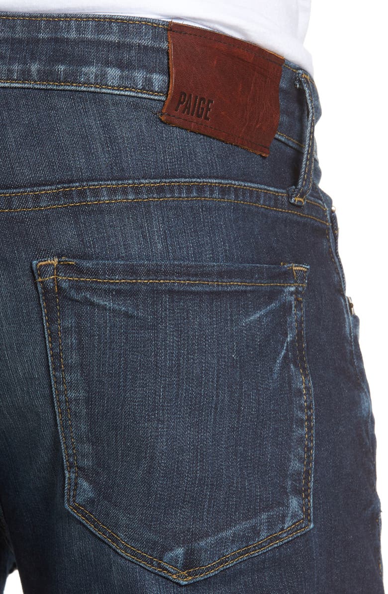 PAIGE Lennox Slim Fit Jeans, Alternate, color,