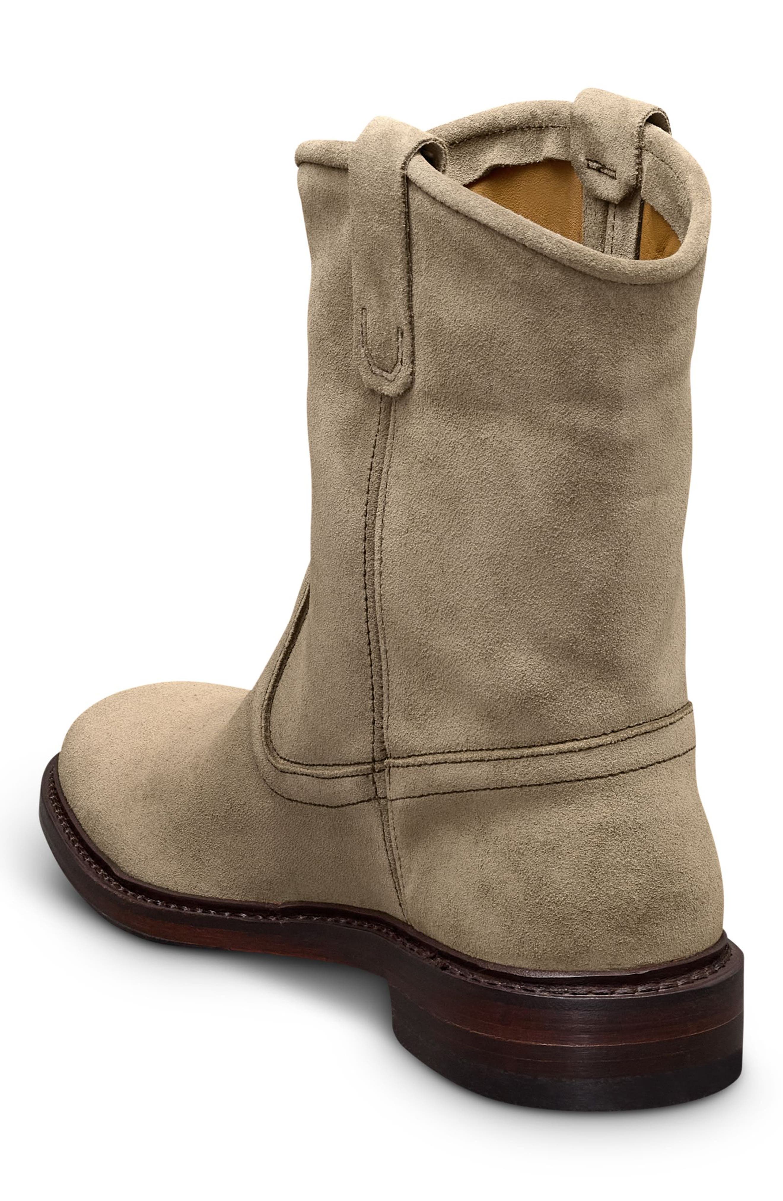 Allen Edmonds Dallas Low Western Boot, Alternate, color, Tobacco